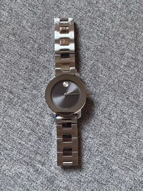Movado Bold Stainless Steel Watch